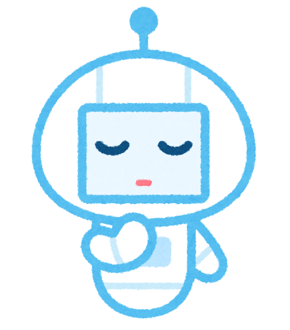 混乱しているAIのイラスト